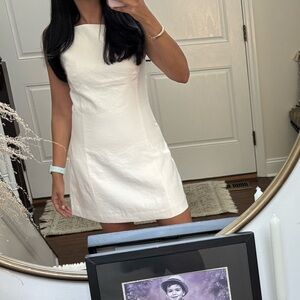 Cream Sleeveless mini Dress HM
